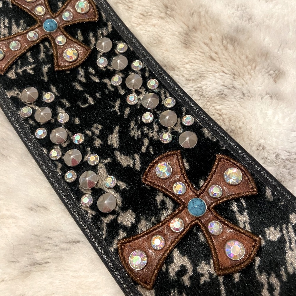 Womens leather western belt